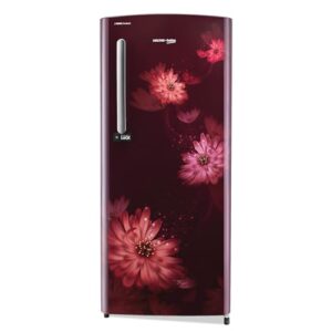 Voltas Beko ‘A Tata Product’ 210 L 3 star Made-in-India Direct cool Refrigerator (RDC245C / W0DWE0M000UGD, Dahlia Wine)