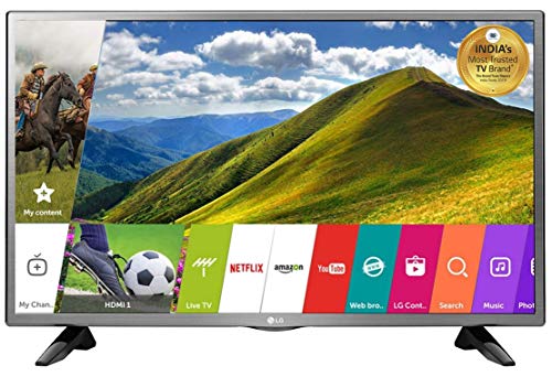 2.LG 80 cm 32 Inches HD Ready LED Smart TV 32LJ573D Silver 2017 model