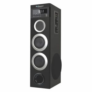 DH Discovery DJ 9595-BK Bluetooth Tower Speakers 150watt, LED Display with Remote Control (Black)