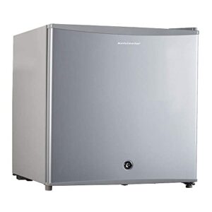 Kelvinator KRC-B060SGP Mini Manual Refrigerator 45 Litres 1 Star Single Door, Silver Grey