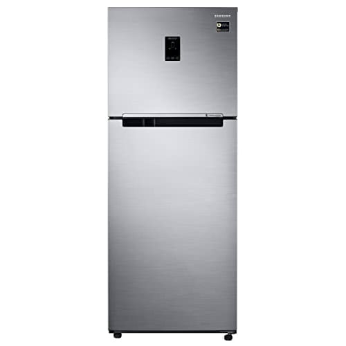 Samsung 363L 1 Star Inverter Frost-Free Convertible 5 In 1 Double Door Refrigerator Appliance (RT39C5531S8/HL, Elegant Inox 2023 Model)