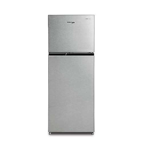 Voltas Beko by A Tata Product 228 L Frost Free Double Door 2 Star Refrigerator  (Brushed Silver, RFF265D / W0XIR0I0000GO)