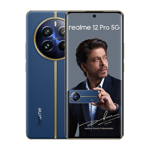 Realme 12 Pro 5G Dual Sim Smartphone (8GB RAM, 256GB Storage) 6.7 inch 120Hz FHD+ Display | Snapdragon® 6 Gen 1 Processor (Submarine Blue)